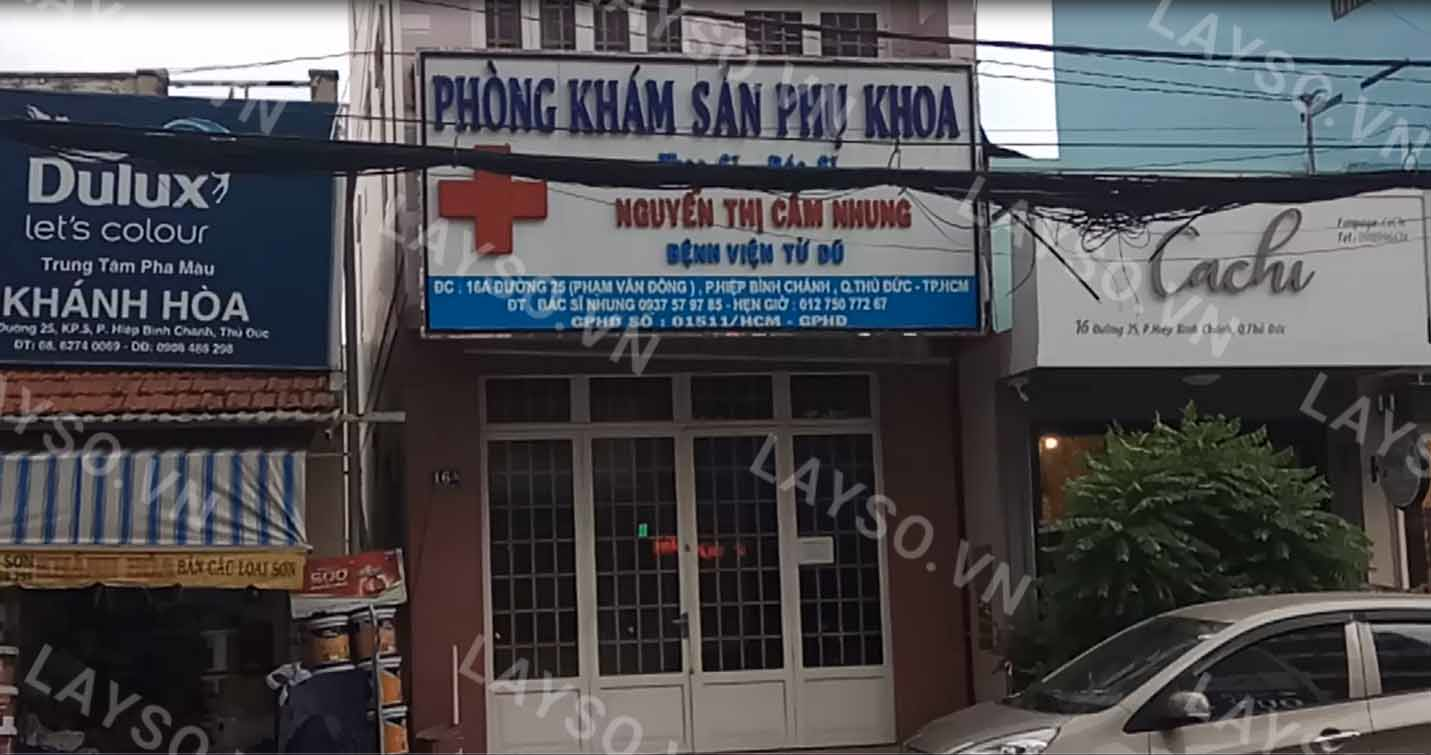 Phòng khám Sản phụ khoa  - ThS.BS. Nguyễn Thị Cẩm Nhung