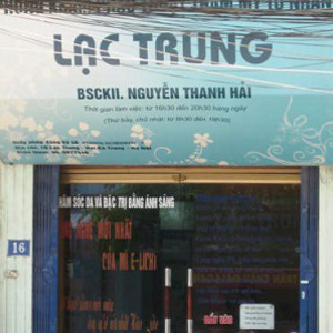 Phòng khám Phẫu thuật thẩm mỹ Lạc Trung - BS.CKII. Nguyễn Thanh Hải