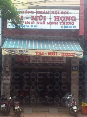 PHÒNG KHÁM TAI MŨI HỌNG - THS.BS. NGÔ MINH TRUNG
