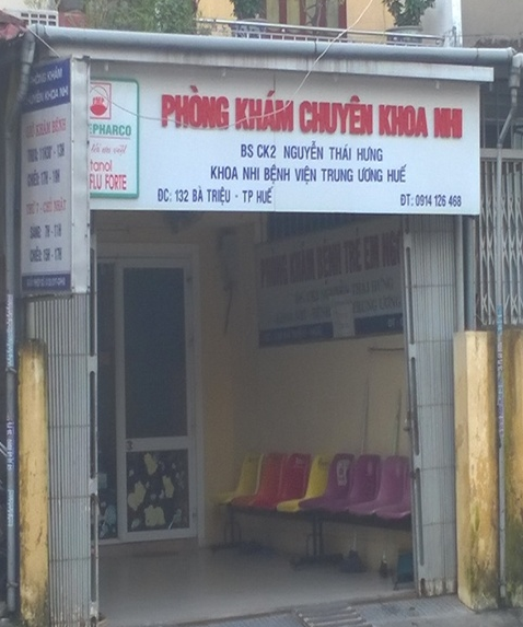 Phòng khám Nhi tiêu hóa - BS.CKII. Nguyễn Thái Hưng