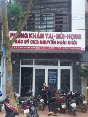 PHÒNG KHÁM TAI MŨI HỌNG - BS.CKI. NGUYỄN HOÀI KHÔI