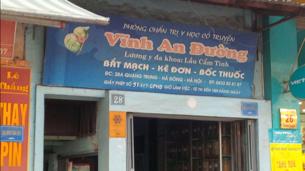 Phòng chẩn trị Y học cổ truyền Vĩnh An Đường - LY.Lầu Cẩm Tình