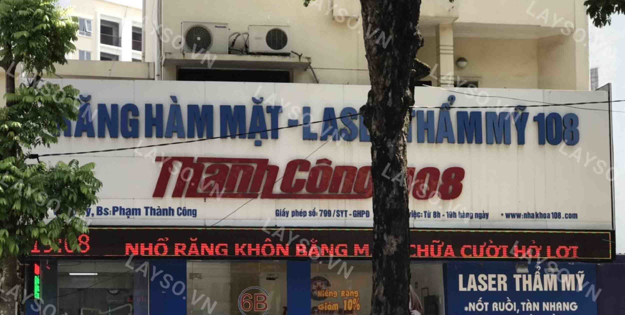 Răng hàm mặt - Laser thẩm mỹ Thành Công 108