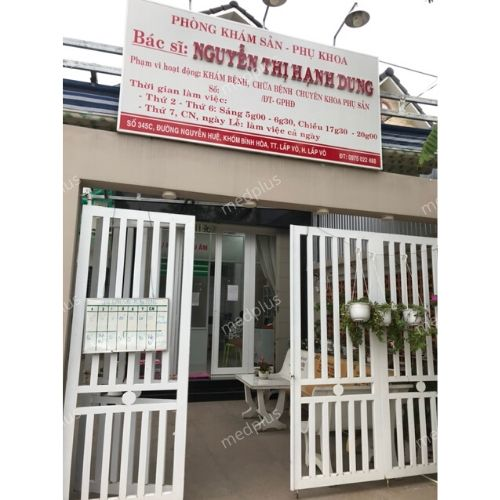 Phòng khám Sản phụ khoa - BS.CKI. Nguyễn Thị Hạnh Dung
