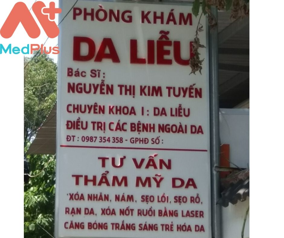 PHÒNG KHÁM DA LIỄU – BÁC SĨ NGUYỄN THỊ KIM  TUYẾN