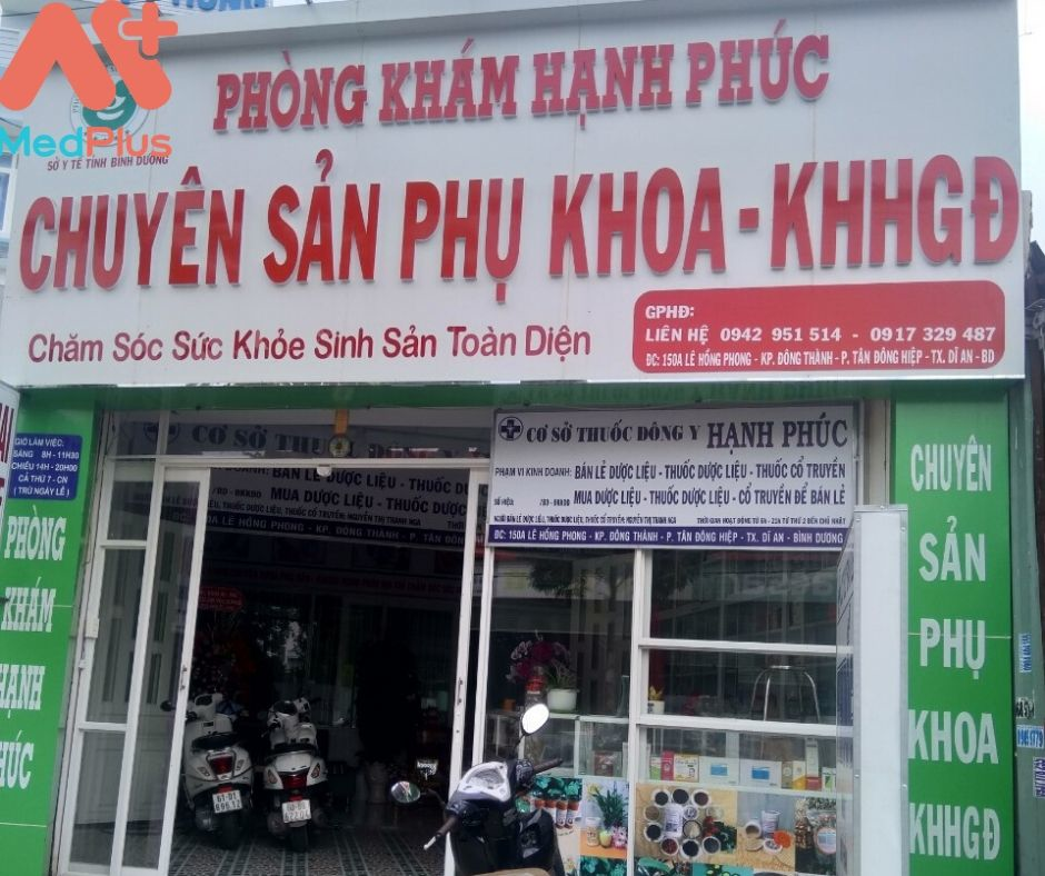 Phòng khám sản phụ khoa, KHHGĐ Hạnh Phúc 